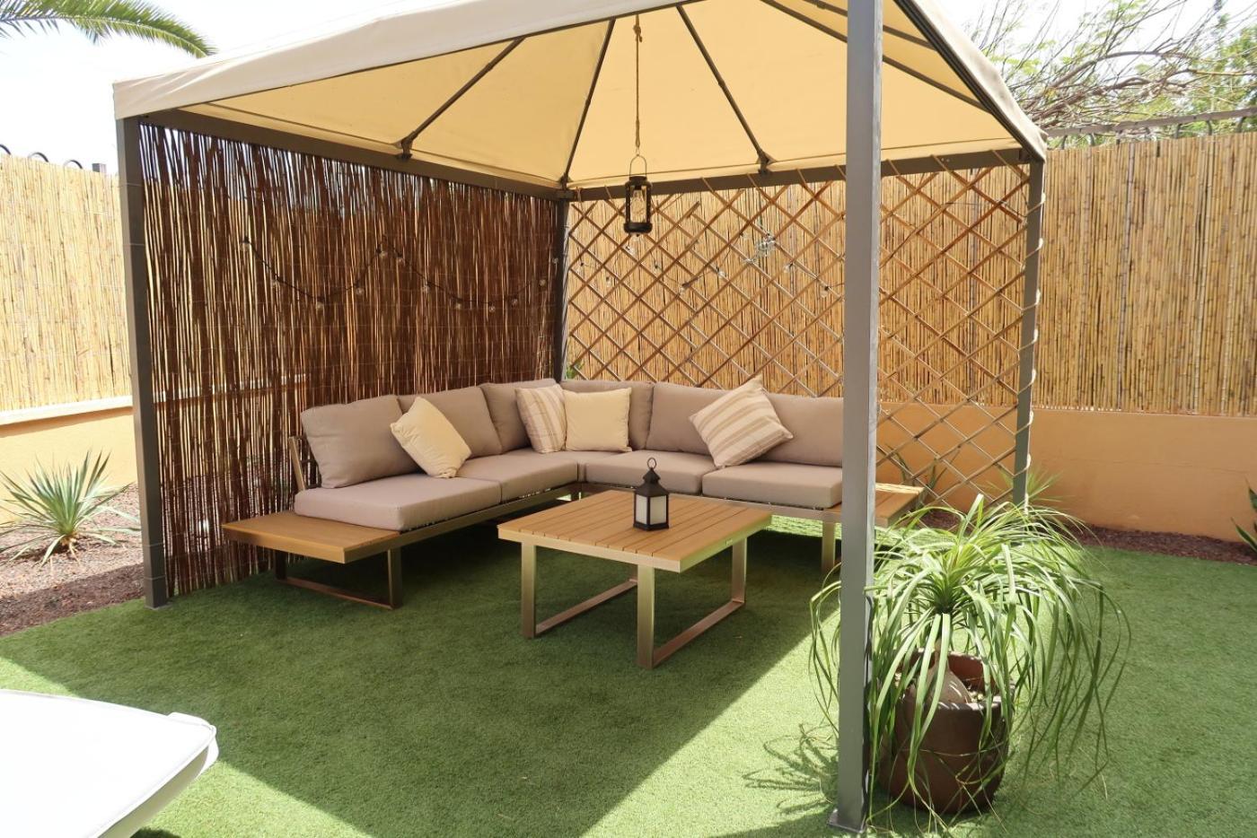 Spacious Apartment With Large Private Garden In Palm Mar ภายนอก รูปภาพ