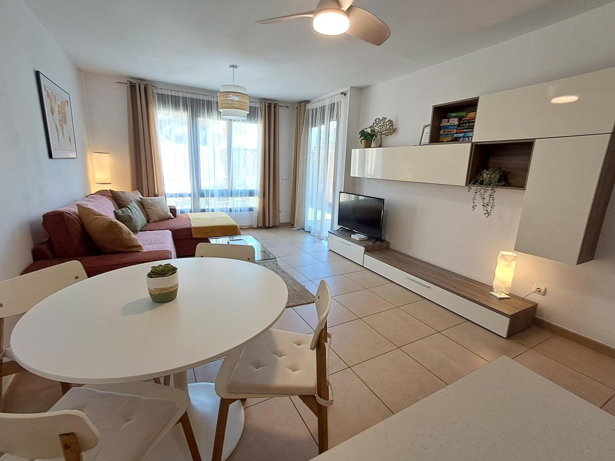 Spacious Apartment With Large Private Garden In Palm Mar ภายนอก รูปภาพ